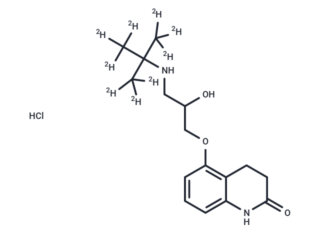 化合物 Carteolol-d9 Hydrochloride|TMIH-0140|TargetMol