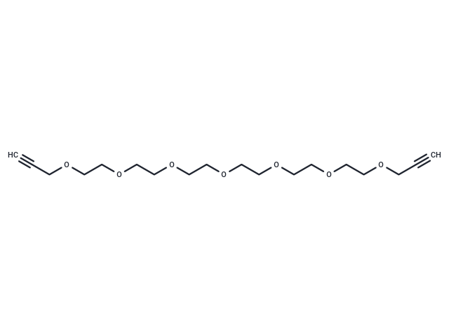 化合物 Bis-propargyl-PEG6|T14659|TargetMol