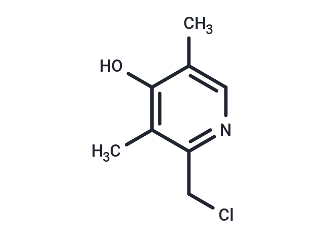 化合物 2-(Chloromethyl)-3,5-dimethylpyridin-4-ol|T66451|TargetMol