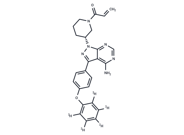 化合物 Ibrutinib-d5|T11601|TargetMol