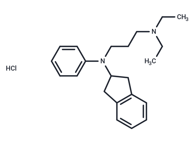 化合物 Aprindine hydrochloride|T21373|TargetMol