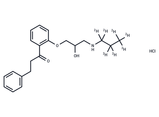 盐酸普罗帕酮 D7|T12548|TargetMol