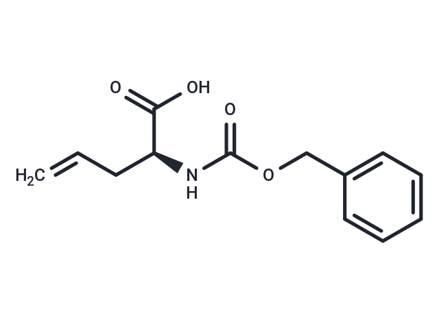 化合物 (S)-2-(((Benzyloxy)carbonyl)amino)pent-4-enoic acid|T66160|TargetMol