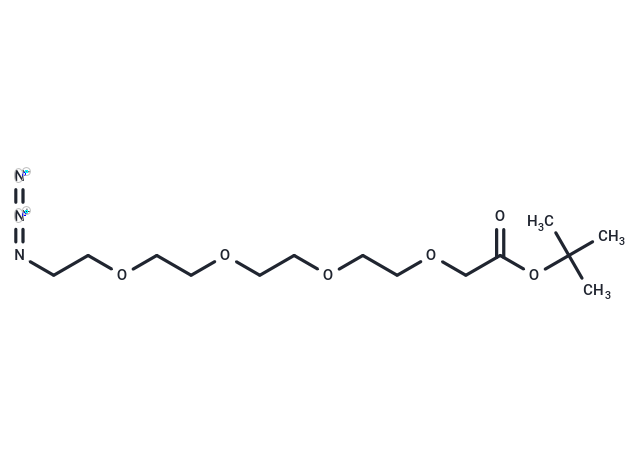 化合物 Azido-PEG4-CH2-Boc|T14448|TargetMol