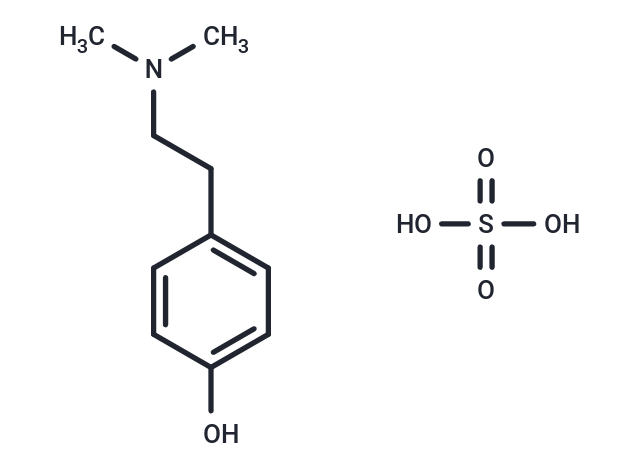 化合物 Hordenine sulfate|T68982|TargetMol