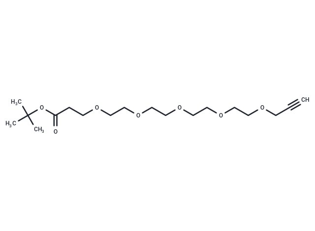 化合物 Propargyl-PEG4-CH2CH2-Boc|T16624|TargetMol