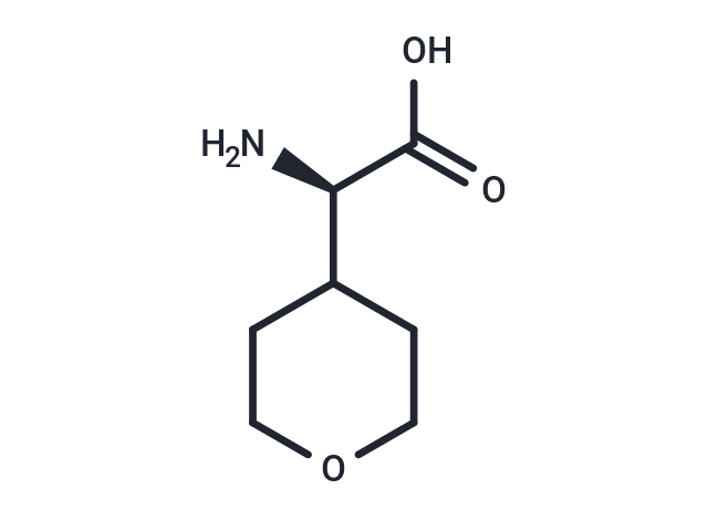 化合物 (R)-2-Amino-2-(tetrahydro-2H-pyran-4-yl)acetic acid|T66853|TargetMol