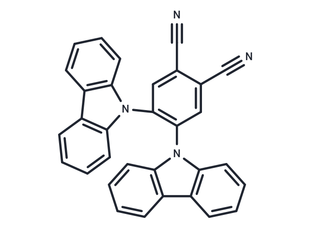 化合物 4,5-Di(9H-carbazol-9-yl)phthalonitrile|T64481|TargetMol