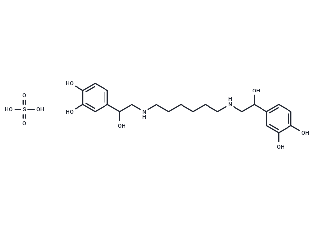 化合物 Hexoprenaline Sulfate|T27540|TargetMol