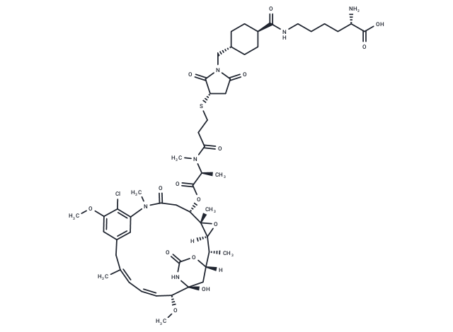 化合物Lys-SMCC-DM1|T11917|TargetMol