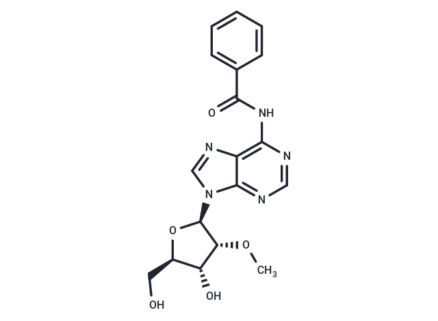 化合物 N6-Benzoyl-2’-O-methyladdenosine|TNU0704|TargetMol