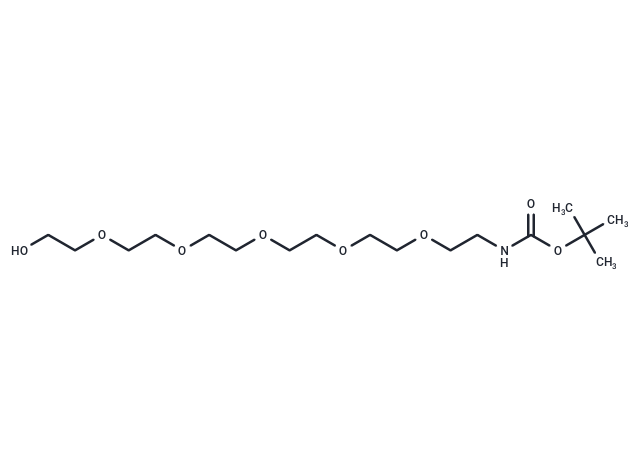 化合物 N-Boc-PEG6-alcohol|T16219|TargetMol