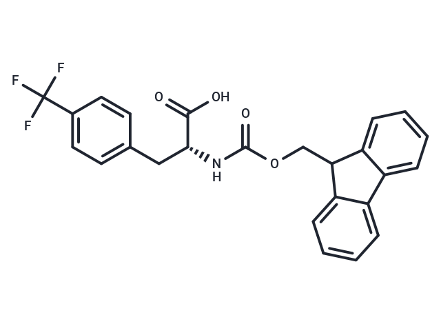 化合物 Fmoc-D-Phe(4-CF3)-OH|T65874|TargetMol