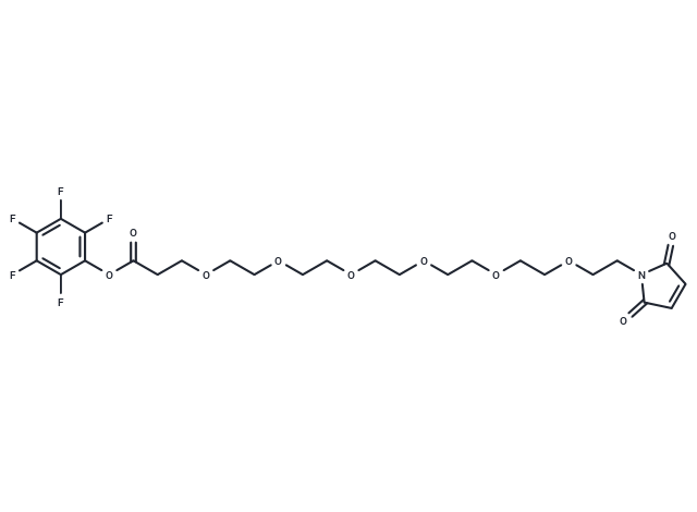 化合物 Mal-PEG6-PFP ester|T16002|TargetMol