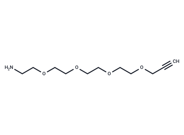 化合物 Propargyl-PEG4-amine|T16616|TargetMol