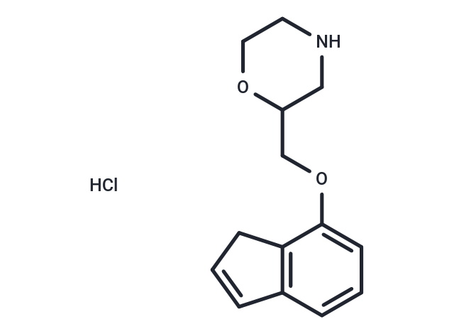 化合物 Indeloxazine hydrochloride|T19629|TargetMol