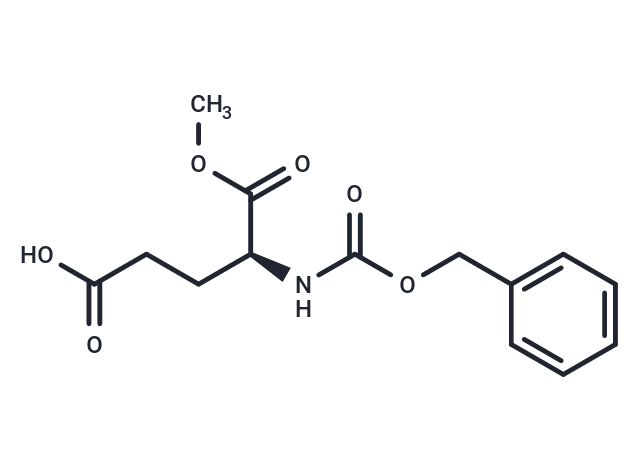 化合物 (S)-4-(((Benzyloxy)carbonyl)amino)-5-methoxy-5-oxopentanoic acid|T65504|TargetMol