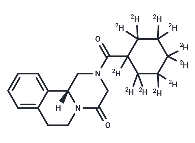 (R)-吡喹酮 D11|T12638|TargetMol