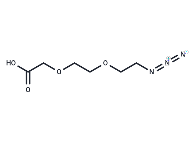 化合物 Azido-PEG2-CH2COOH|T14421|TargetMol