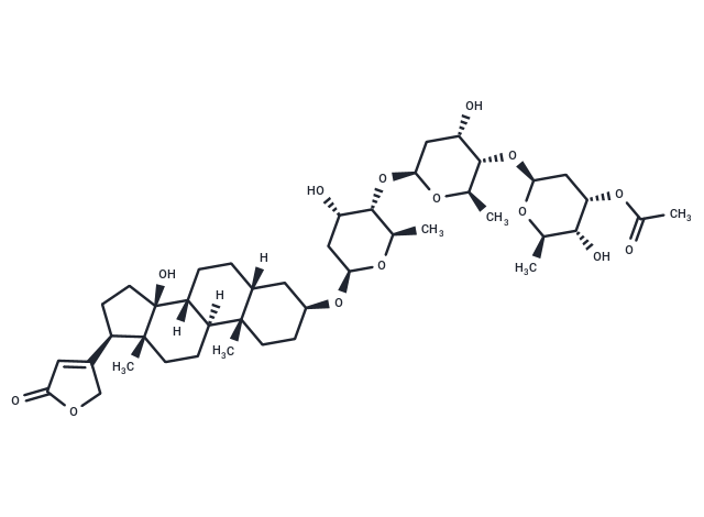 化合物 Acetyldigitoxin|T29599|TargetMol