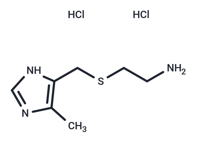 化合物 2-(((4-Methyl-1H-imidazol-5-yl)methyl)thio)ethanamine dihydrochloride|T67105|TargetMol