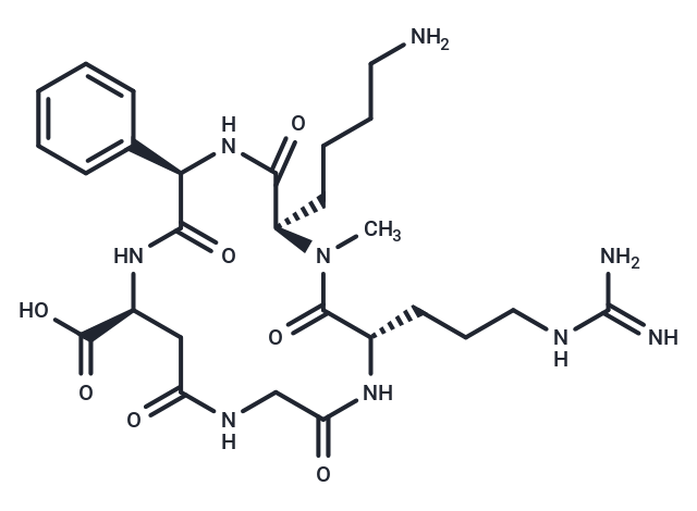 化合物 c(phg-isoDGR-(NMe)k)|T13631|TargetMol