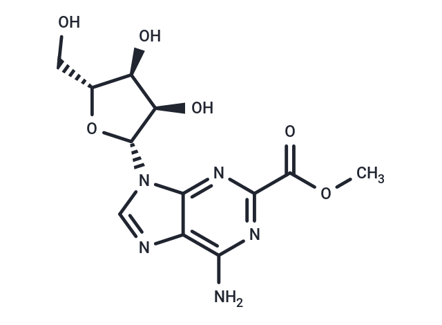 化合物 Adenosine-2-carboxylic acid methyl ester|TNU0297|TargetMol