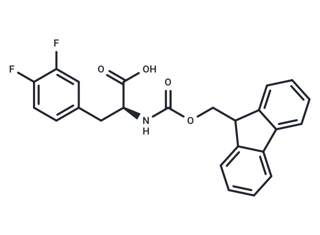 化合物 Fmoc-Phe(3,4-DiF)-OH|T65836|TargetMol