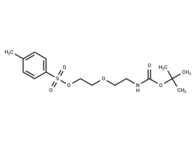 化合物 Tos-PEG2-NH-Boc|T18850|TargetMol