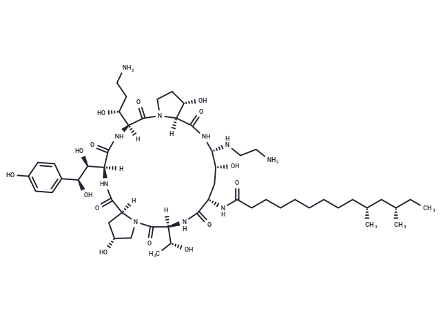 化合物 Caspofungin|T70350|TargetMol