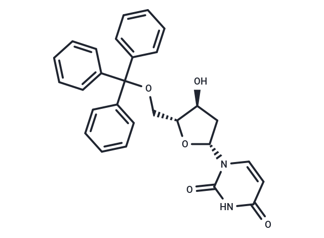 化合物 5’-O-Triphenylmethyl-2’-deoxyuridine|TNU1518|TargetMol