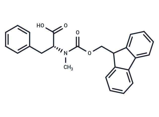 化合物 (R)-2-((((9H-Fluoren-9-yl)methoxy)carbonyl)(methyl)amino)-3-phenylpropanoic acid|T65190|TargetMol