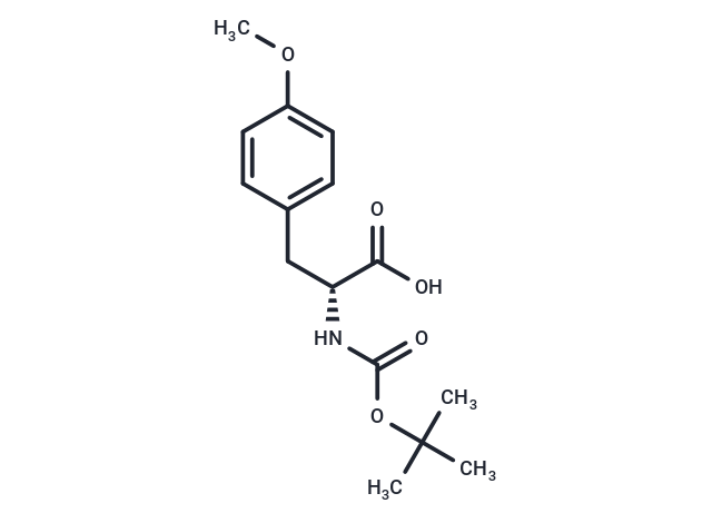 化合物 Boc-D-Tyr(Me)-OH|T65034|TargetMol