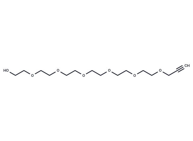 化合物 Propargyl-PEG6-alcohol|T16640|TargetMol