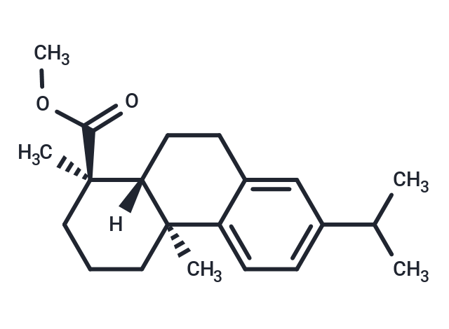 化合物 (1R,4aS,10aR)-methyl 7-isopropyl-1,4a-dimethyl-1,2,3,4,4a,9,10,10a-octahydrophenanthrene-1-carboxylate|T67200|TargetMol