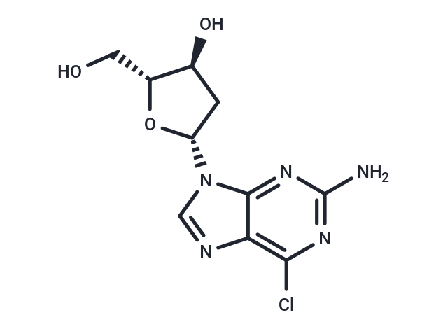 化合物 2-Amino-6-chloropurine-9-beta-D-(2’-deoxy)riboside|TNU0757|TargetMol