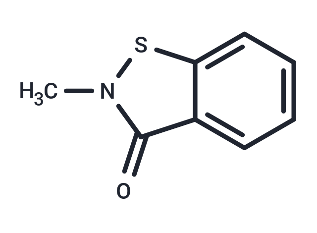 化合物 2-Methylbenzo[d]isothiazol-3(2H)-one|T67421|TargetMol