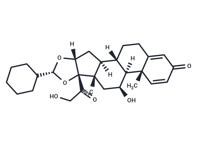 化合物 Desisobutyryl-ciclesonide|T13646|TargetMol