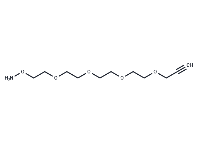 化合物 Aminooxy-PEG4-propargyl|T14275|TargetMol