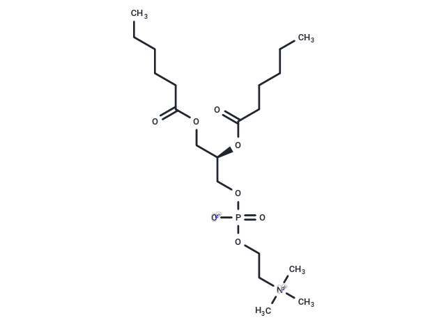 化合物 1,2-Dihexanoyl-sn-Glycero-3-Phosphocholine|TF0018|TargetMol