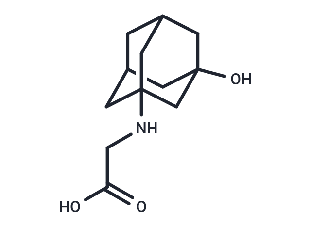 化合物 2-((3-Hydroxyadamantan-1-yl)amino)acetic acid|T67343|TargetMol