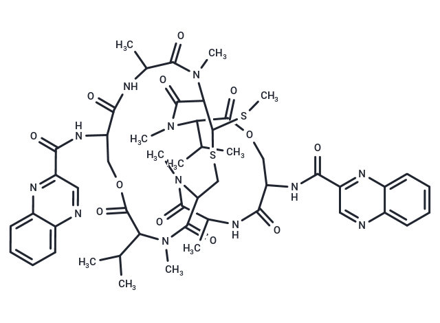 化合物 Echinomycin|T15197|TargetMol