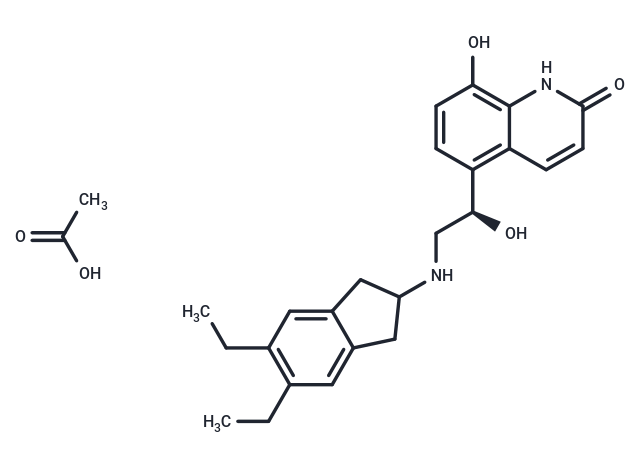 化合物 Indacaterol acetate|T71659|TargetMol