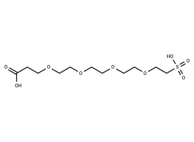 化合物 Carboxy-PEG4-sulfonic acid|T14869|TargetMol