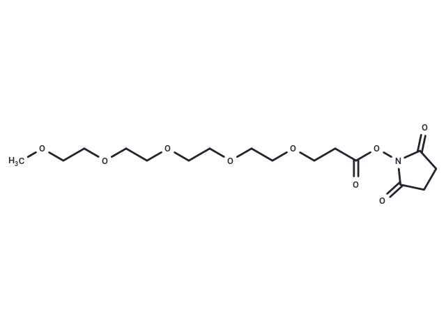 化合物 m-PEG5-NHS ester|T15896|TargetMol