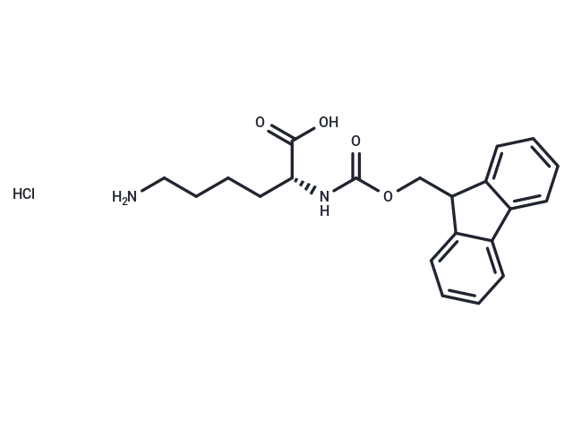 化合物 N2-Fmoc-D-lysine Hydrochloride|T65188|TargetMol