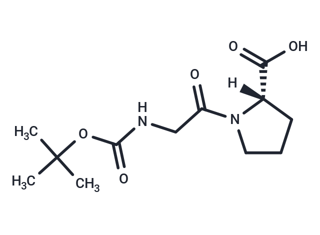 化合物 Boc-Gly-Pro-OH|T66701|TargetMol