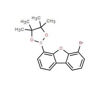 4-Bromo-6-(4,4,5,5-tetramethyl-1,3,2-dioxaborolan-2-yl)dibenzofuran