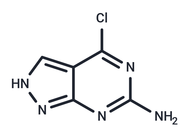 化合物 6-Amino-4-chloropyrazolo[3,4-d]pyrimidine|TNU1018|TargetMol