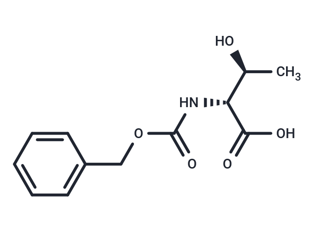 化合物 (2R,3S)-2-(((Benzyloxy)carbonyl)amino)-3-hydroxybutanoic acid|T65331|TargetMol